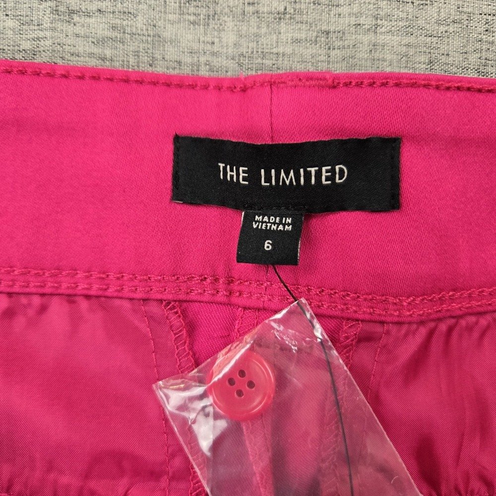 NWT‎ The Limited Women's Casual Tailored Short Temper Pink Size 6 (32" X 5") - Picture 5 of 9